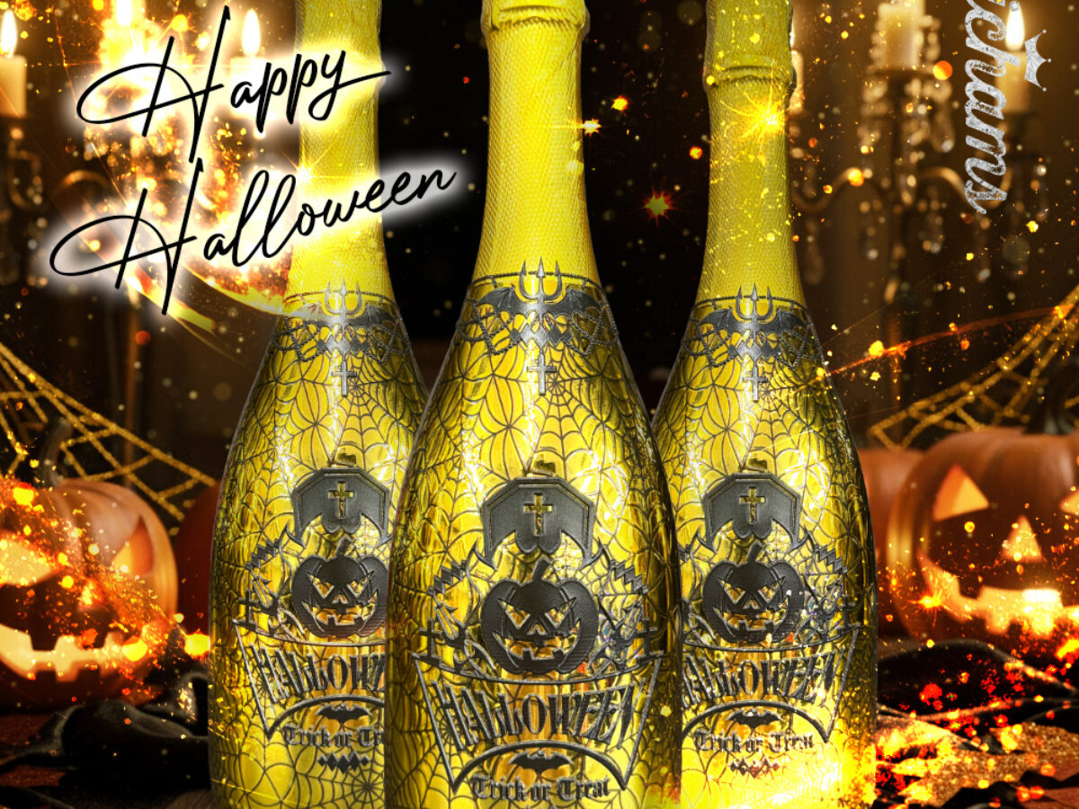 プリ凸]ハロウィーンゴールドボトル | orichams［オリシャンズ